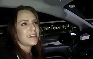 Uber driver blowjobs and gags bbc car