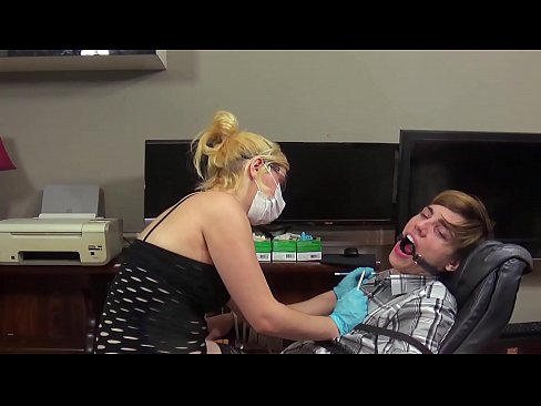 Wonder W. reccomend girl gives dentist blowjob blowjob