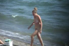 best of Beach nude morreau marlene walking