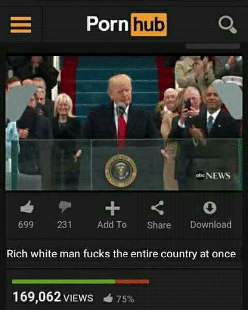 Governor reccomend rich white man fucks country
