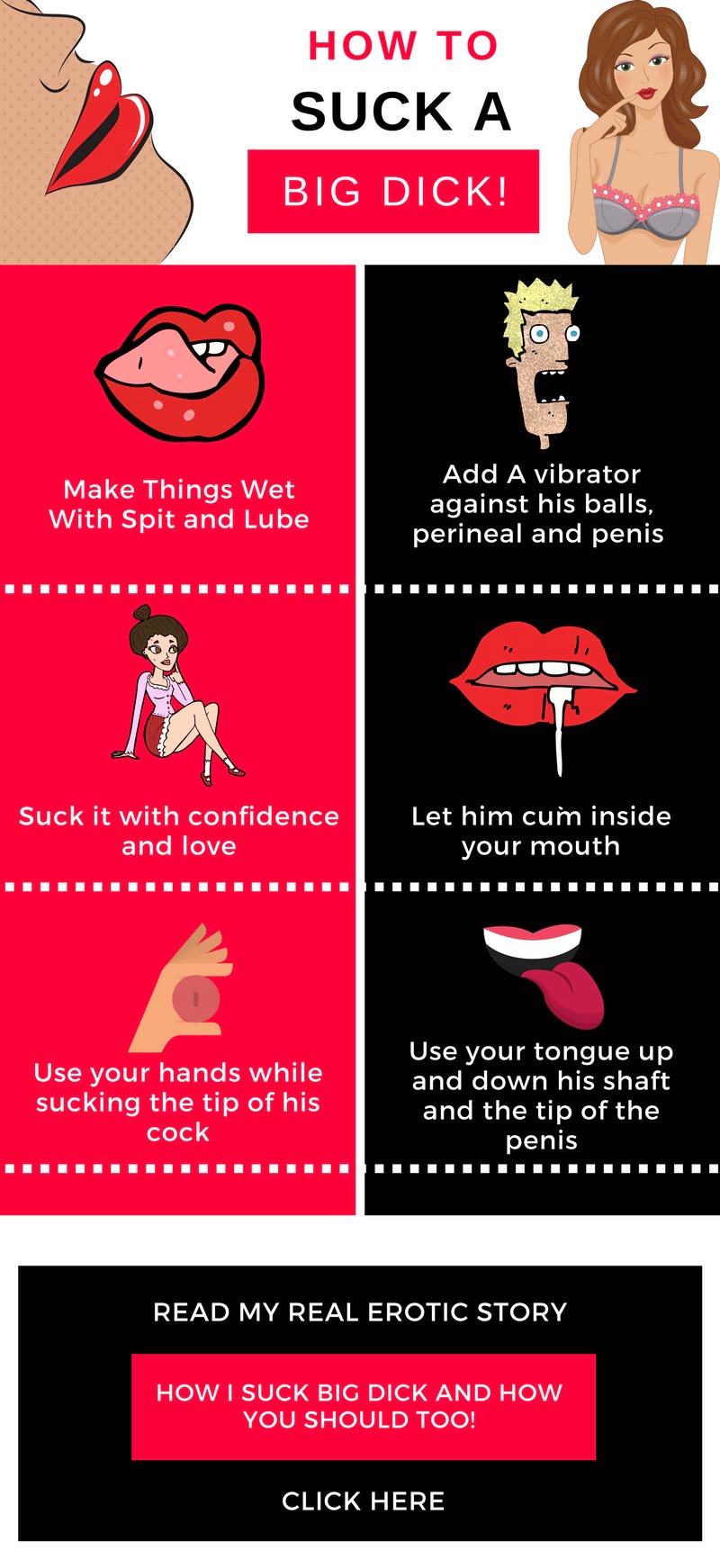 How suck dick like guide for your