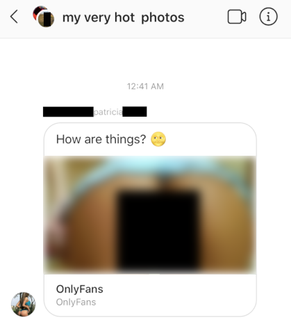 Instagram posts direct messages