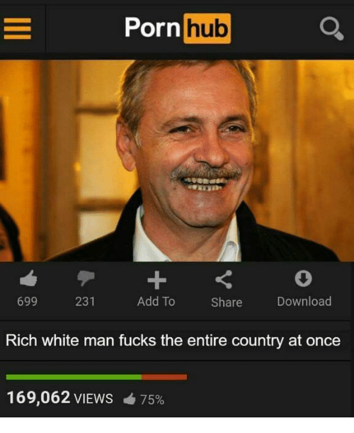 Rich white man fucks country