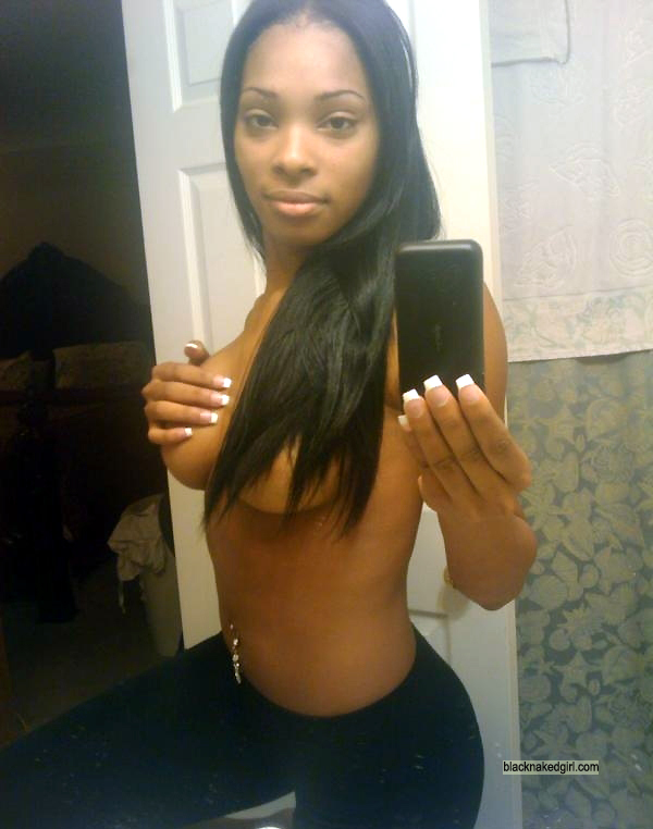 best of Black girl nude selfy busty
