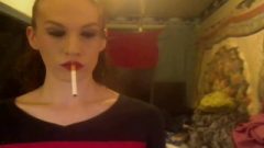 best of Submissive sissy smoking edging slave daddy