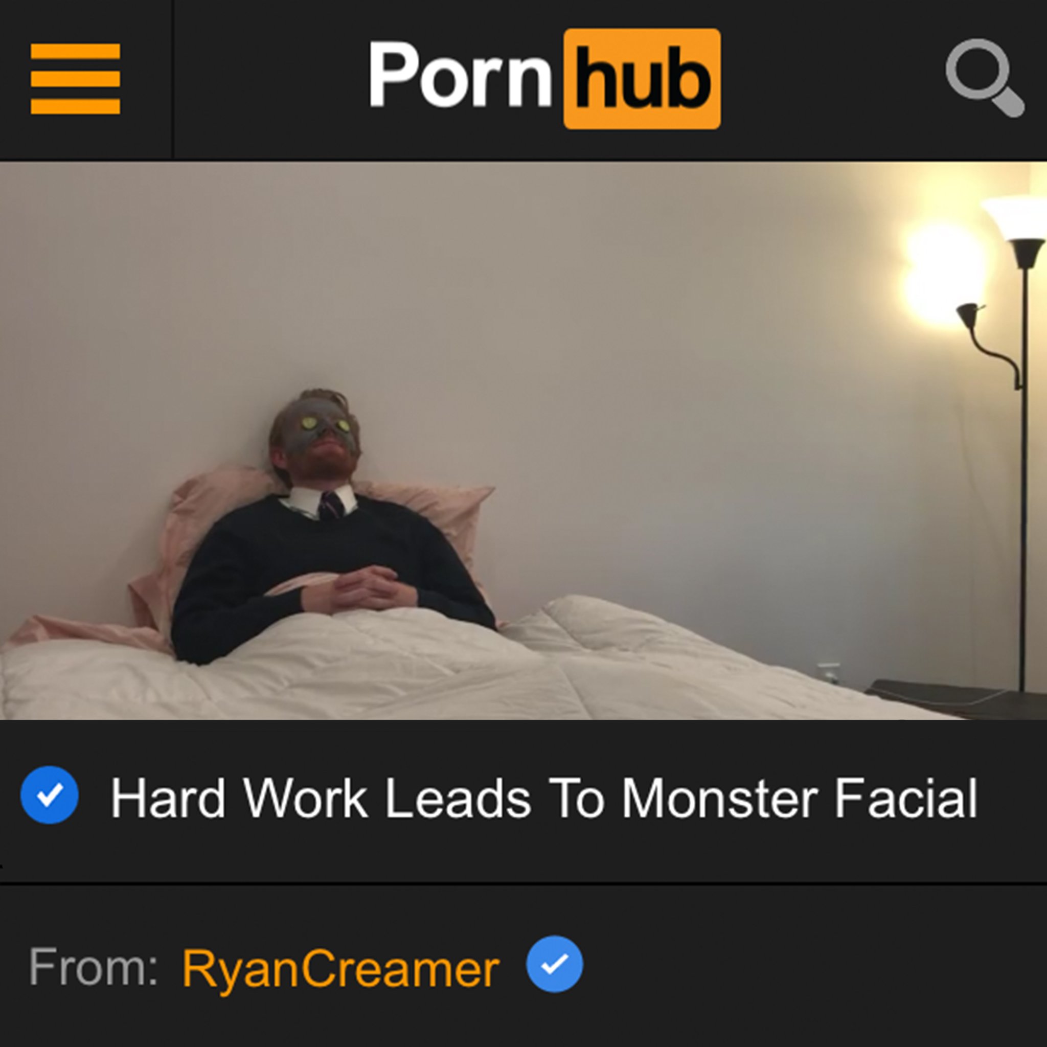 Hard work leads monster facial