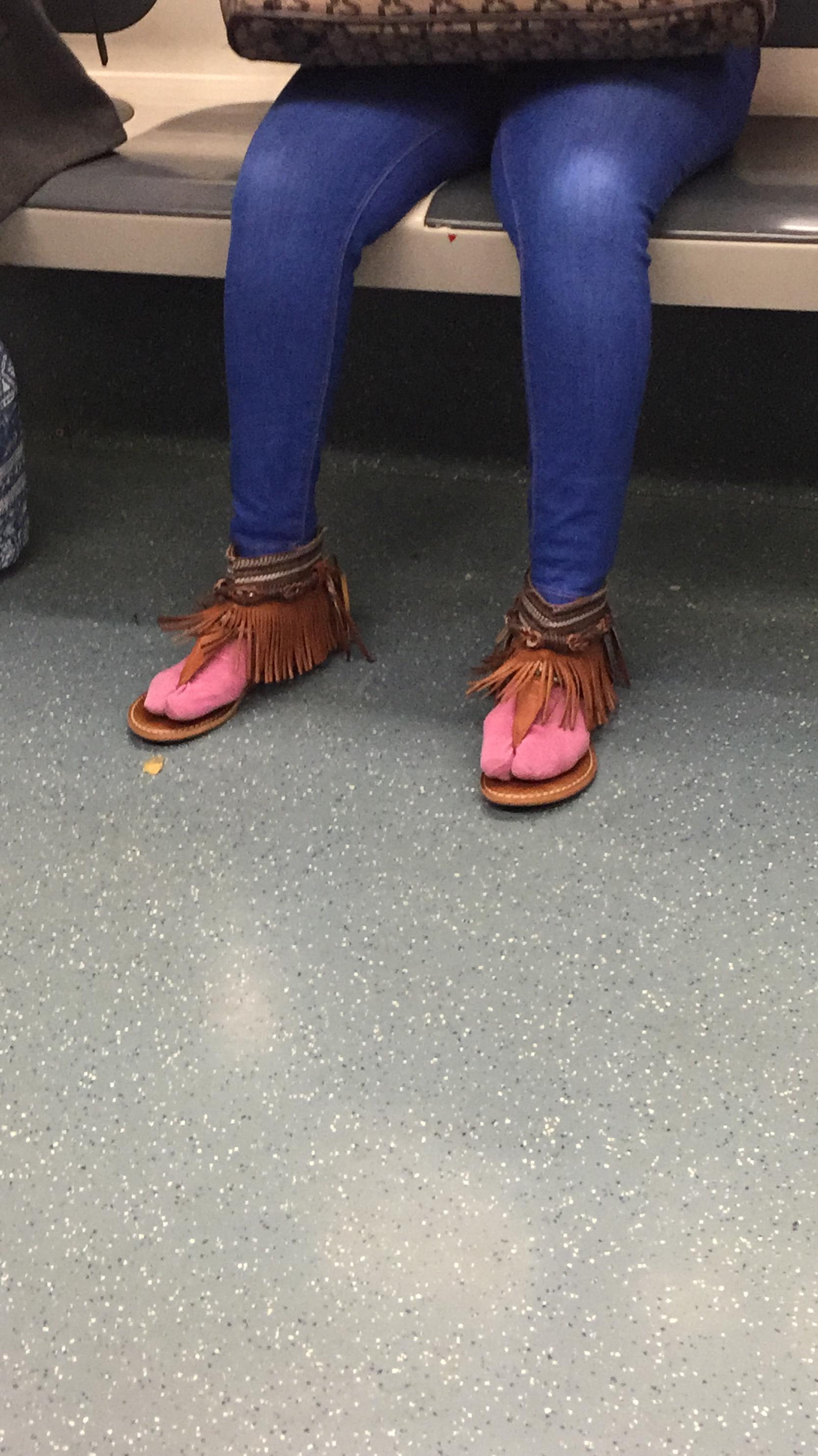 Socks jelly sandals