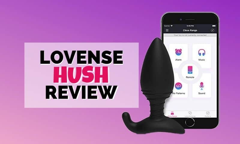 best of Hush buttplug vibrating review lovense