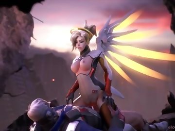 Soldier recommendet Mercy Fucked In The Shower Overwatch (Blender Animation W/Sound).