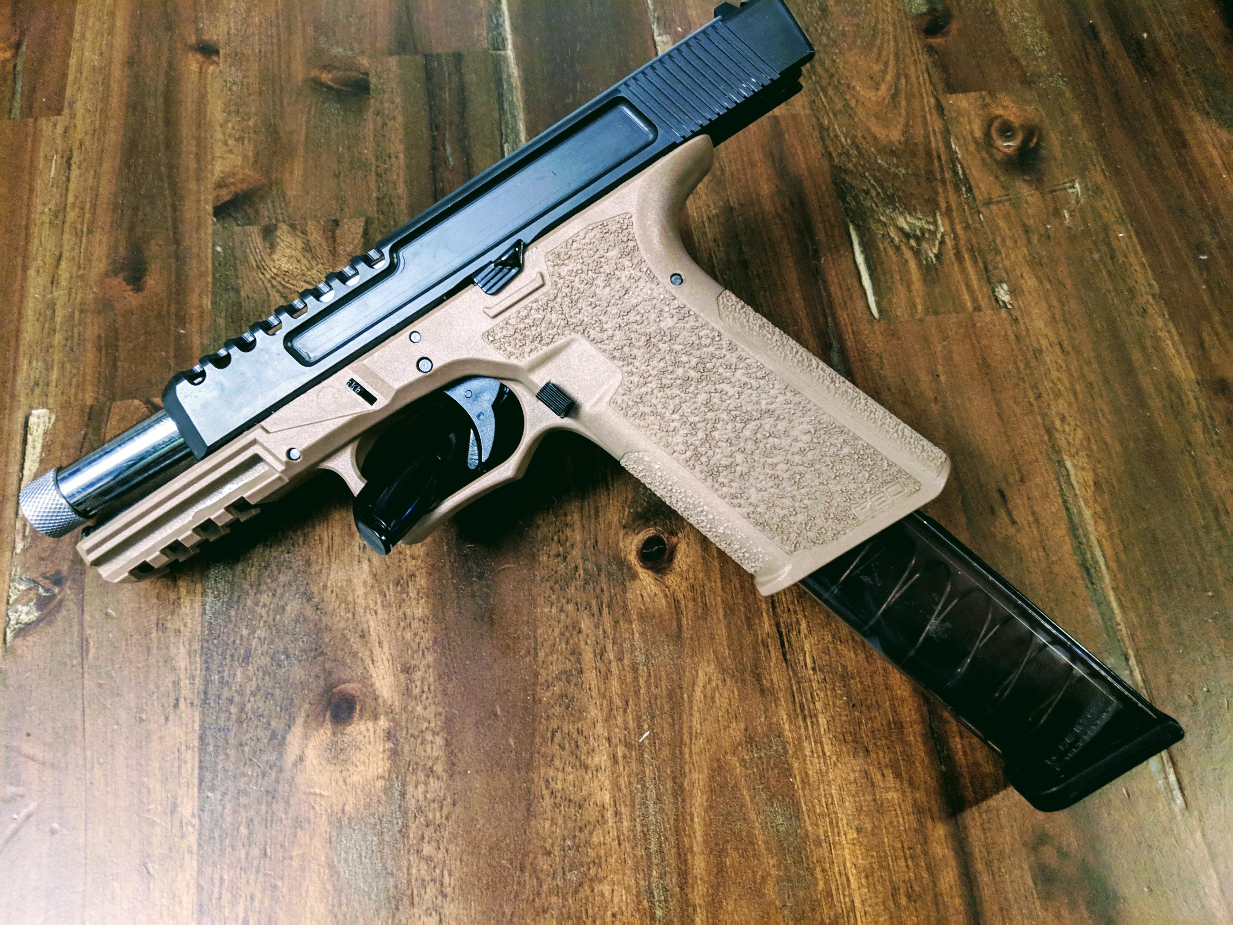 Canine reccomend finish polymer80 start complete build