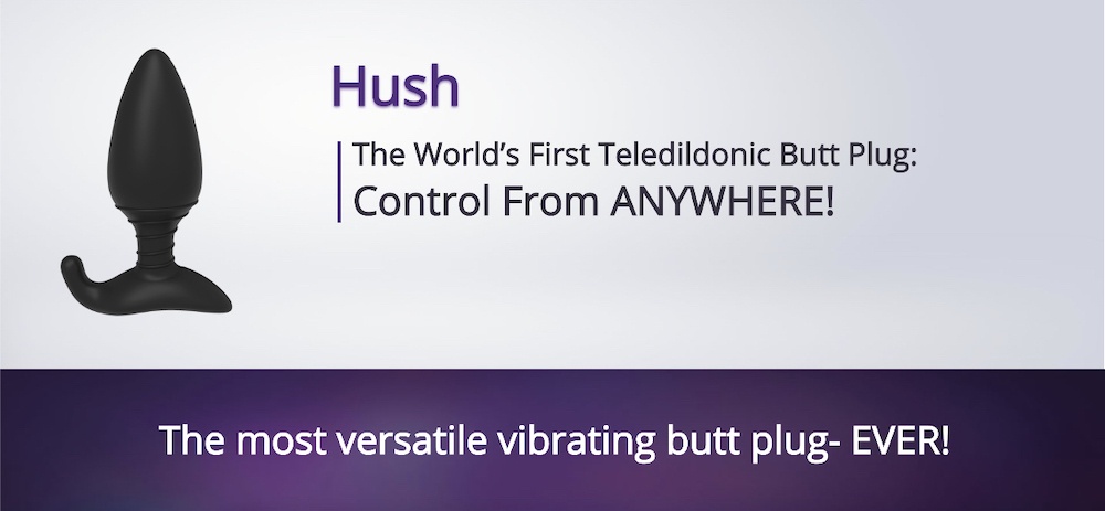 Review hush lovense vibrating buttplug