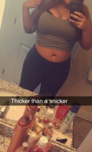 Cold F. reccomend thicker than snickers