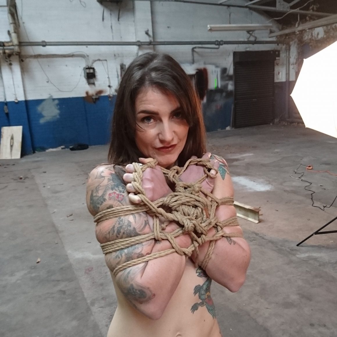 best of Tattoo rope torture tied